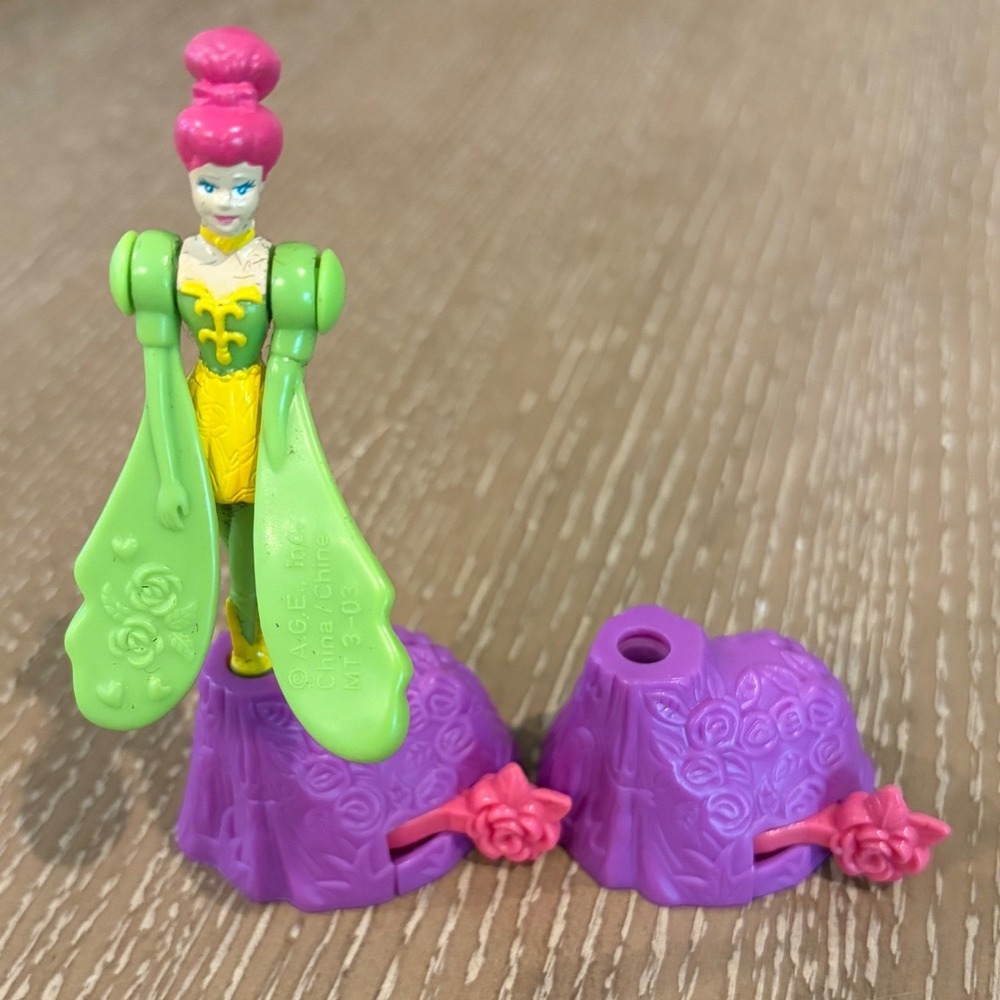 1996 McDonalds Sky Dancers Happy Meal Rosemerry Toy with Launchers #2